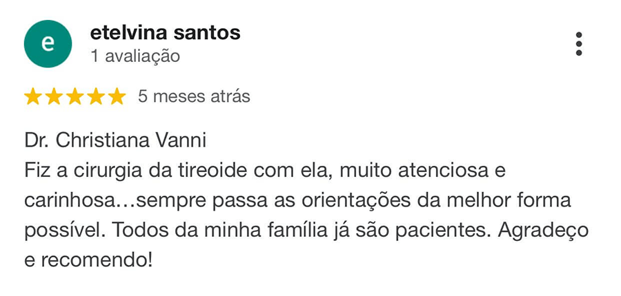 depoimentos de pessoas que fizeram cirurgia de tireoide